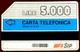 G P 149 C&C 2077 SCHEDA TELEFONICA USATA TURISTICA PIEMONTE GRINZANE 5 TEP - Public Precursors