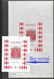 Monaco Bloc Gommé N°7** Essai Non Dentelé ,GD. Format 280 X 160. Croix-Rouge. RARE - Variétés