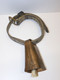 Delcampe - *ANCIENNE CLOCHE SONNAILLES METAL & GROS COLLIER CUIR CLOCHE DE VACHE CLARINE  E - Bells