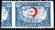 1010.TURKEY,1935 RED CRESCENT,MAP MICH.27A,SC.RA 23 IMPERF.VERTICALLY,MNH,UNRECORDED - Unused Stamps