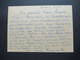 Berlin 1949 Ganzsache P3 Aus Dem Bedarf!! Berlin Ortsverwendung Stp. Berlin Dahlem Durchscheinender Druck / Abklatsch ?? - Postcards - Used