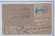 C  INDIA  BELLE  LETTRE REDIRECTED ENTIER RARE+SURCHARGE 1942 KUNACHAN ROA + AFFR. INTERESSANT - 1936-47 King George VI