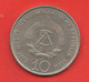 Germany Democratic Republic 10 Mark 1972 DDr Buchenwald Memorial Nichel Coin - Burundi