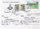 CORRESPONDENCE CHEES SPECIAL POSTCARD, FISH, CHALET OVERPRINT STAMPS, 1998, ROMANIA - Cartas & Documentos