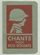 CHANTS POUR NOS SOLDATS - DEPARTEMENT SOCIAL ROMAND - CM. 15X10 - Autres & Non Classés