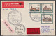 DDR Ganzsache 1985  Nr.U2 Luftpost Leipzig - Wien Vereinte Nationen Ankunftstempel ( D 3627 ) - Briefomslagen - Gebruikt