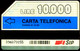 G P 203 C&C 2133 SCHEDA TELEFONICA USATA TURISTICA GAZZO VERONESE 10 PIK 2A QUAL - Pubbliche Precursori