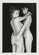 2 Nude Girlfriends Embracing Each Other / Camera Flirt (Vintage Photo Peter Lorenz B/W GDR) - Sin Clasificación