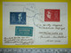 Yugoslavia FNRJ,OF 1951 Partisans Stamps,air Mail Postal Label,osvobodilna Fronta Slovenia,Zagreb Esplanada Hotel PC - Airmail