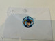 (1 J 40) Letter Posted From USA To Australia (posted During COVID-19 Crisis) 1 Round Shape Flower Stamp - Brieven En Documenten