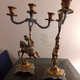 Bougeoir Cavalier En Laiton - Chandeliers, Candelabras & Candleholders