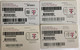 USA : GSM  SIM CARD  : 4 DIFFERENT Cards  As Pictured (see Description)   MINT ( LOT F ) - [2] Chip Cards