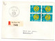 Suisse--1961 --Lettre Recommandée De Berne Pour BERNECK   ...bloc De 4 .timbres ......BERNECK .....à Saisir - Marcofilia