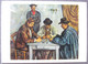 USA UNITED STATES NEW YORK CITY PAUL CEZANNE CARD PLAYERS METROPOLITAN ANSICHTSKARTE POSTCARD PC CP AK CARTE POSTALE - Orte & Plätze