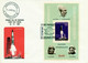 Paraguay 1964 Space, Viaje Espacial, Weltraum 2x FDC, Bloc, Set Stamps, Imperf. - Zuid-Amerika