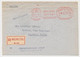 Registered Meter Cover Soviet Union 1941 - Cartas & Documentos