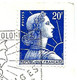 20F MULLER Type II - Sur Enveloppe 1958 - 1955-1961 Marianne De Muller