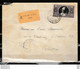 Recommandée Brief Van Citta Del Vaticano Naar Courtrai (Belgie) - Storia Postale