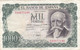 Billet De 1971 ESPAGNE 1000 Pesetas TTB  Jose Echegaray @ N° 5A6677186 - 1000 Peseten