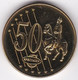 Slovénie 50 Cents 2007. Specimen. Essai Probe - Privatentwürfe