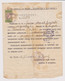 Bulgaria Bulgarie Bulgarije 1938 Home Radio Permit With Sunday Sanatorium 4x5Lv. Stamps & 100Lv. Revenue Stamp (m183) - Official Stamps