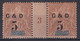 GUADELOUPE - 1903 - YVERT N° 45 * MH MILLESIME ! - COTE = 30 EUR. - - Unused Stamps