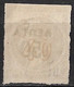 Greece 1900 Overprints On Large Hermes Head 50 L / 40 L Grey Flesh Wide Spaced "0" 1½ Mm Distance Vl. 147Aa - Gebruikt