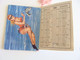 Calendarietto Da Barbiere Pin Up Spiaggia 1964 Pocket Calendar  Calendarietto Tascabile  CALENDRIER - Petit Format : 1961-70