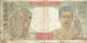 INDOCHINE FRANCAISE 100 PIASTRES RED WOMAN  FRONT  ELEPHANT ANIMAL & MAN BACK ND(1947) P82 F READ DESCRIPTION - Other - Asia