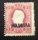 Portugal, MADEIRA, *Hinged, Unused Stamp, Without Gum « D. Luís Fita Direita », 25 R., 1871 -1876 - Nuevos