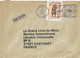 Polynésie, 1986, Lettre De Papeete Pour La France, Flamme Temporaire "Conseil Des Directeurs Des Instituts Pasteur" - Lettres & Documents