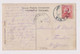 Romania Rumänien Roumanie Postcard W/10Bani King Head Stamp 1912 Sent From Danube City CORABIA To TETEVEN Bulgaria Ds662 - Brieven En Documenten