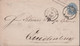 1867. PREUSSEN. ZWEI GROSCHEN Envelope To Quildenburg Cancelled .FITZ 24 1 67.  - JF432970 - Postwaardestukken