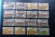 Belgische Spoorwegen Spoorweg Stempel Cachet -chemin De Fer -Railroad Lot X 172 Stuks/pc.-station Gare Statie - Other & Unclassified