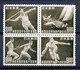 JAPAN 1949 - 4th NATIONAL ATHLETIC GAMES (Tennis, Relay Racing, Sailing, Javelin) MINT HINGED                     Hk-114 - Unused Stamps