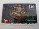 BERMUDA  $ 10,- TBI   / THICK CARD / ROYAL NAVAL DOCKYARD/   PREPAID CARD  Fine USED  **11276** - Bermuda