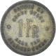 Monnaie, Congo Belge, Franc, 1946 - 1945-1951: Regency