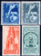 1093.ITALY,1937 CHILD WELFARE# 373-376 HIGH VALUES,C89-C94 AIR MH.5 SCANS - Ungebraucht