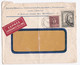 Enveloppe Expres , 1933 Office Belge Des Compagnies Françaises De Navigation Bruxelles Pour Paris Province - Storia Postale