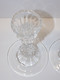 Delcampe - *JOLIE PAIRE BOUGEOIRS CRISTAL Sans Marque Apparente DECO TABLE FETES Bougies  E - Chandeliers, Candélabres & Bougeoirs