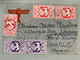 Lettre Recommandée De Bangui Oubangui Chari 7 Oct 39 à Roz Landrieux Timbres AEF No 148x4 151x3 Voir Recto Verso - Covers & Documents