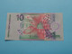 10 Gulden ( AM799283 ) Centrale Bank Van SURINAME - 1 Jan 2000 ( For Grade, Please See Photo ) UNC ! - Surinam