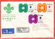 HONG KONG LETTRE RECOMMANDEE FDC DE 1971 DIAMOND JUBILEE,SCOUT - Lettres & Documents