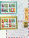 Lot De Timbres Plus De 100 Timbres Blocs Et Courrier - Sammlungen