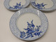 *3 GRANDES ASSIETTES PLATES PORCELAINE LIMOGES PHILIPPE DESHOULIERES BRACIEUX   E - Limoges (FRA)