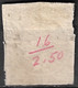 GREECE 1880-86 Large Hermes Head Athens Issue On Cream Paper 1 L Red Brown Vl. 67 C  / H 53 C (*) - Unused Stamps
