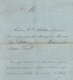 Faire-Part De Mariage Ancien/Madame Veuve Albités/Mariage De Mr Titus ALBITES Avec Melle Adolphine VERET/1842     FPM50 - Mariage