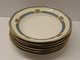 Delcampe - *6 ASSIETTES 1/2 CREUSES PORCELAINE LIMOGES JB France (JEAN BOYER) Dorures  E - Limoges (FRA)