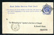 Indes Anglaises - Entier Postal Avec Repiquage Météorologique De Berhampore Pour Calcutta En 1891 - O 188 - 1882-1901 Empire