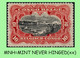 1910 ** BELGIAN CONGO / CONGO BELGE = COB 055 MNH NSG RED RAPIDS : BLOC OF -4- STAMPS WITHOUT GUM - Blocs